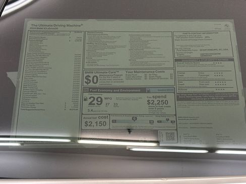 New 2026 BMW X3 xDrive30 w/ Premium Package image 30