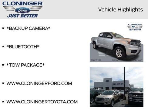 Used 2017 Chevrolet Colorado W/T w/ WT Convenience Package image 4