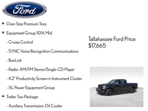 Used 2015 Ford F150 XL w/ Equipment Group 101A Mid image 4