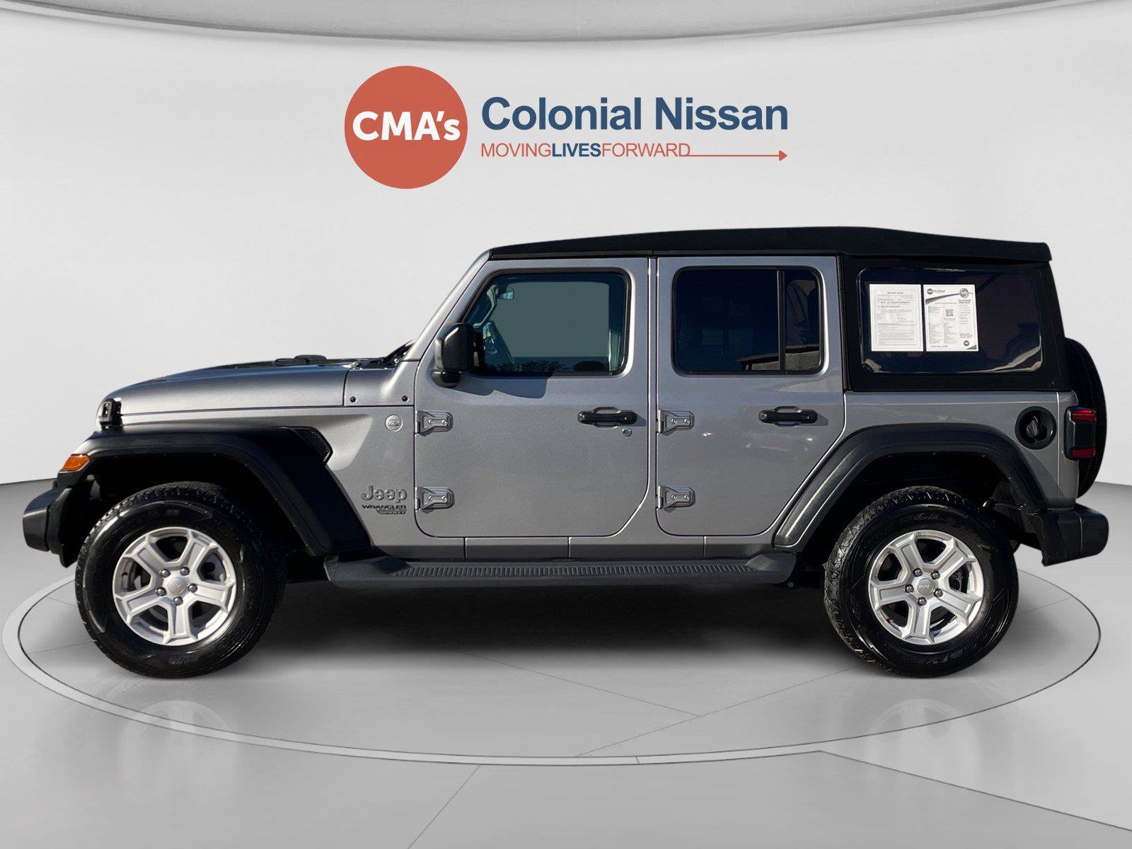 Used 2021 Jeep Wrangler Unlimited Sport AWD/4WD image 2