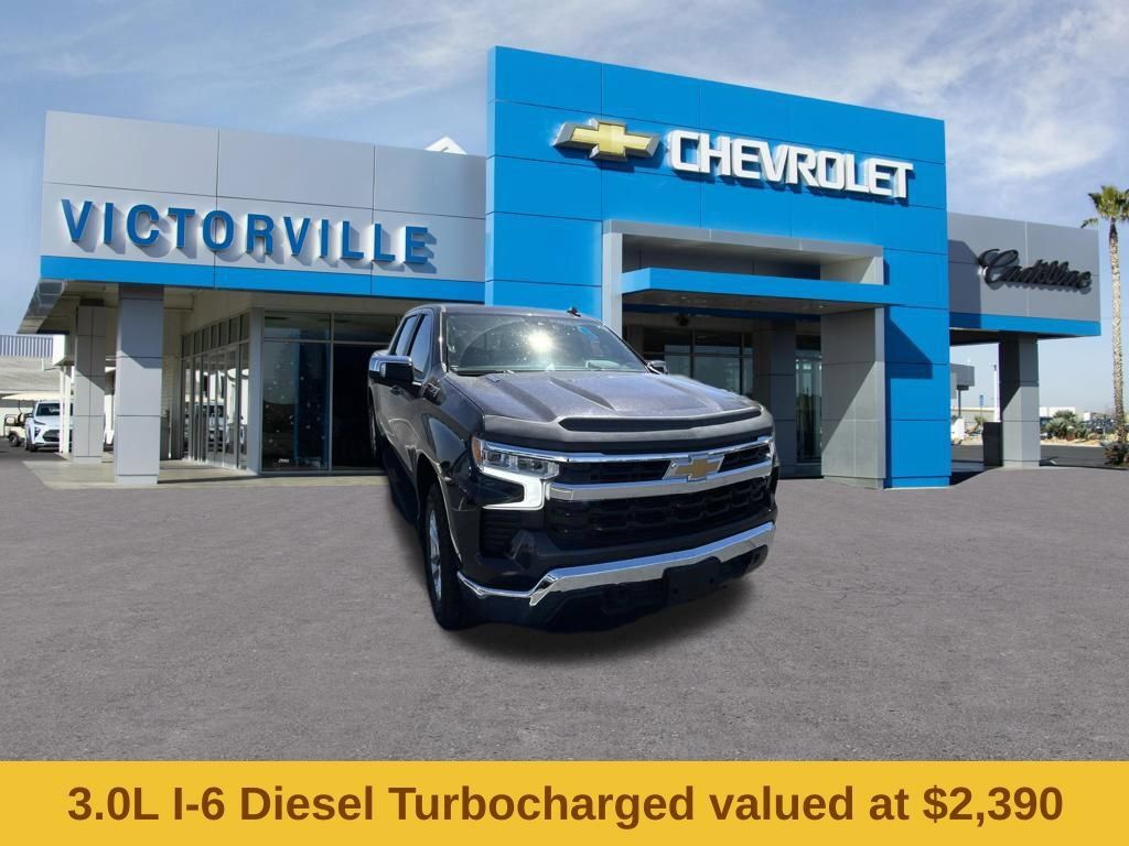 Certified 2022 Chevrolet Silverado 1500 LT w/ Diesel Off-Road Package AWD/4WD image 3