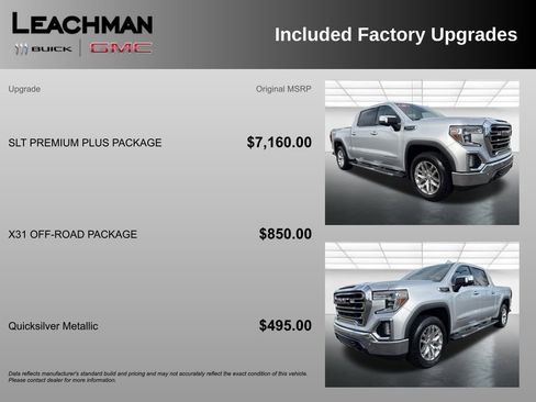 Used 2020 GMC Sierra 1500 SLT w/ SLT Premium Plus Package image 11