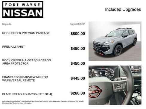 New 2026 Nissan Rogue SV w/ Rock Creek Premium Package image 4