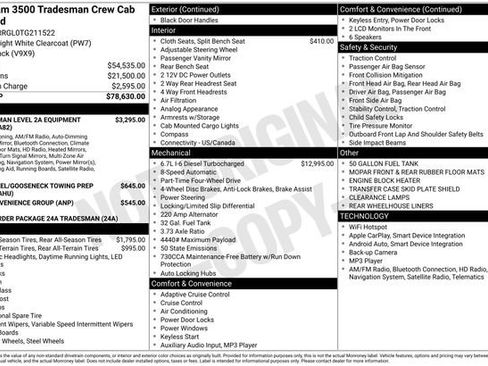 New 2026 RAM 3500 Tradesman image 32