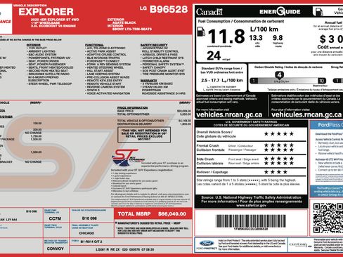 Used 2020 Ford Explorer ST w/ ST Street Pack image 9