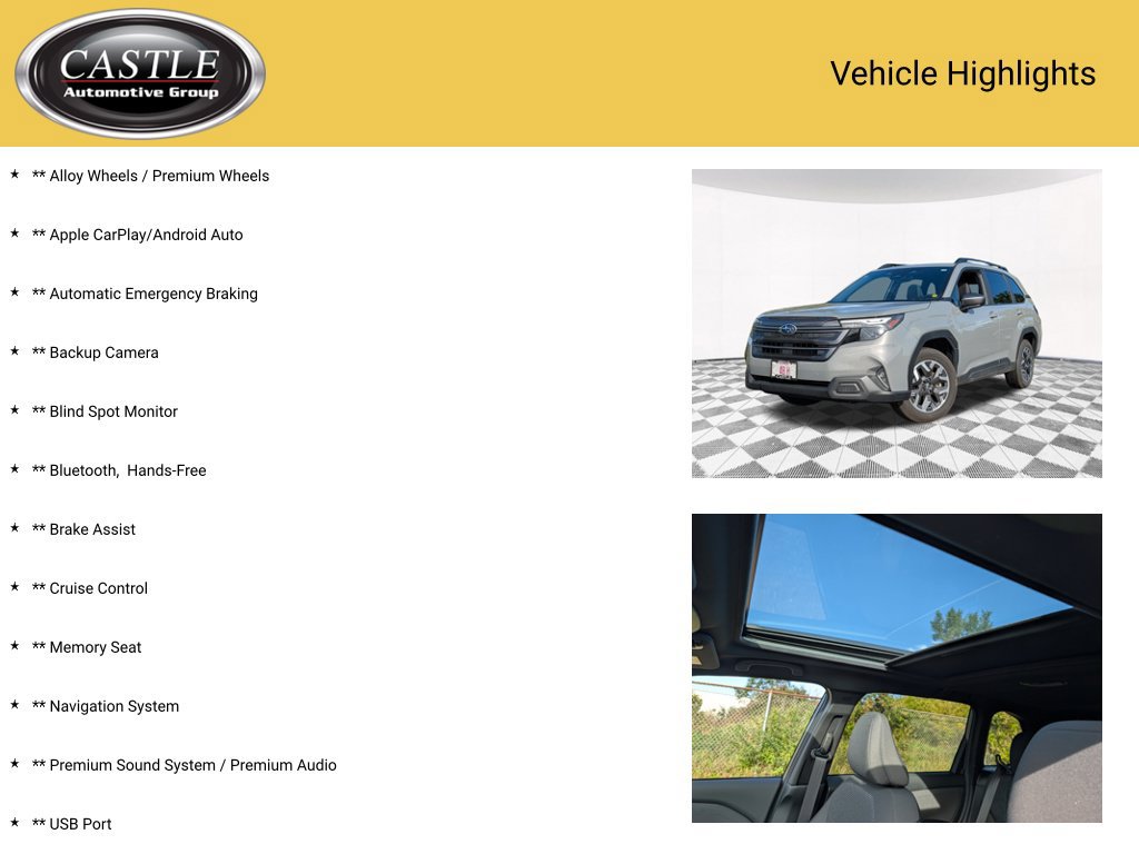 Certified 2026 Subaru Forester Premium AWD/4WD image 4