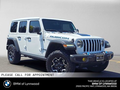 Used 2023 Jeep Wrangler Unlimited Rubicon 4xe w/ Cold Weather Group AWD/4WD image 1