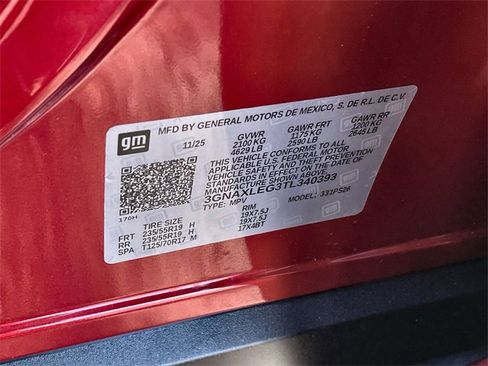 New 2026 Chevrolet Equinox RS image 34