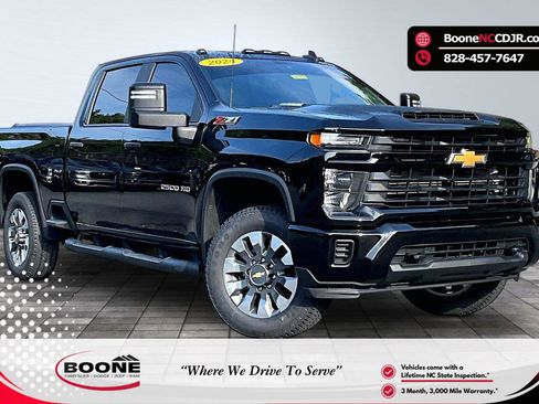 Used 2024 Chevrolet Silverado 2500 Custom w/ Custom Value Package AWD/4WD image 1