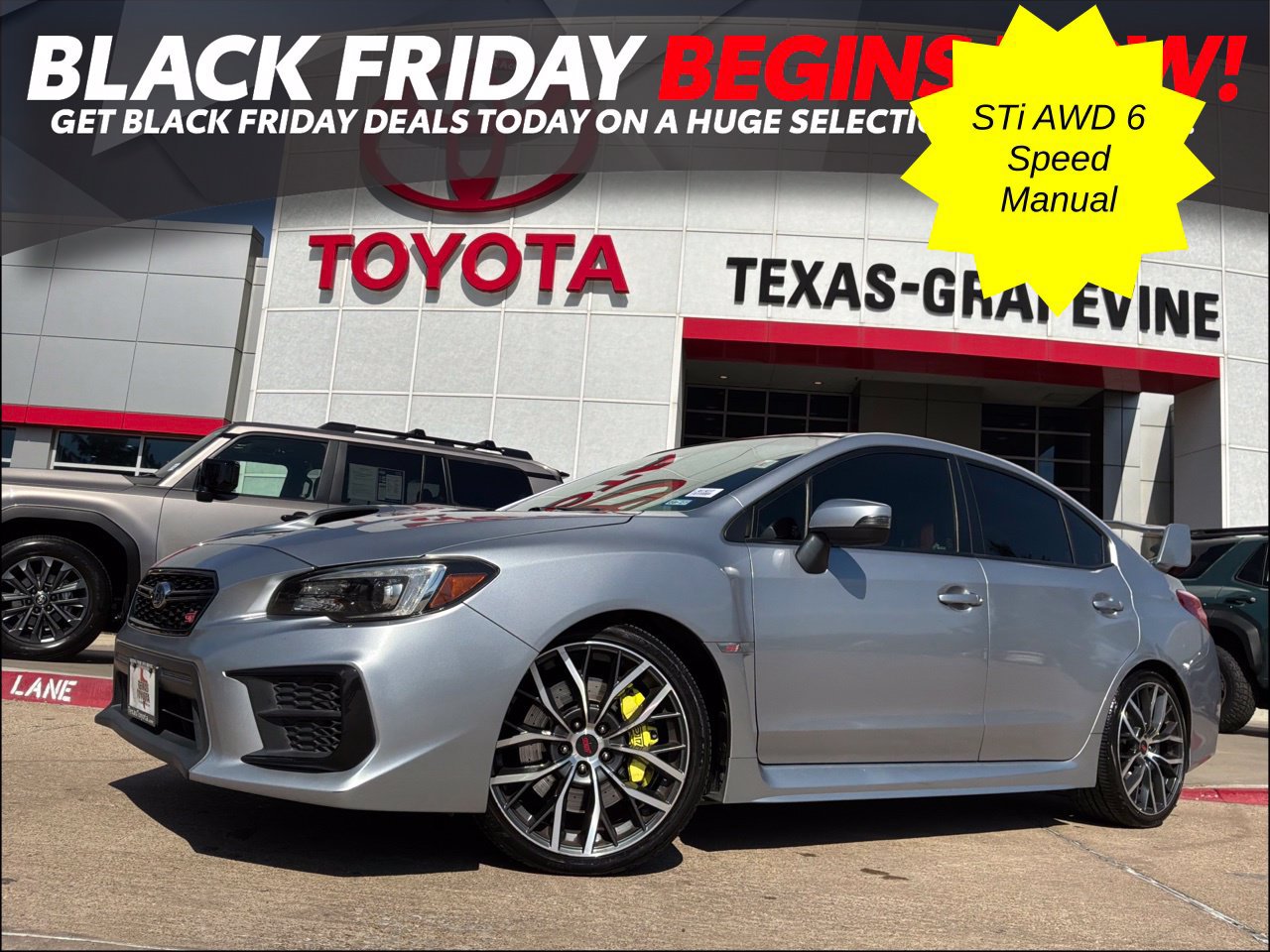 Used 2020 Subaru WRX STI AWD/4WD image 1