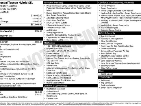 Used 2026 Hyundai Tucson SEL w/ Tow & Go Package AWD/4WD image 7