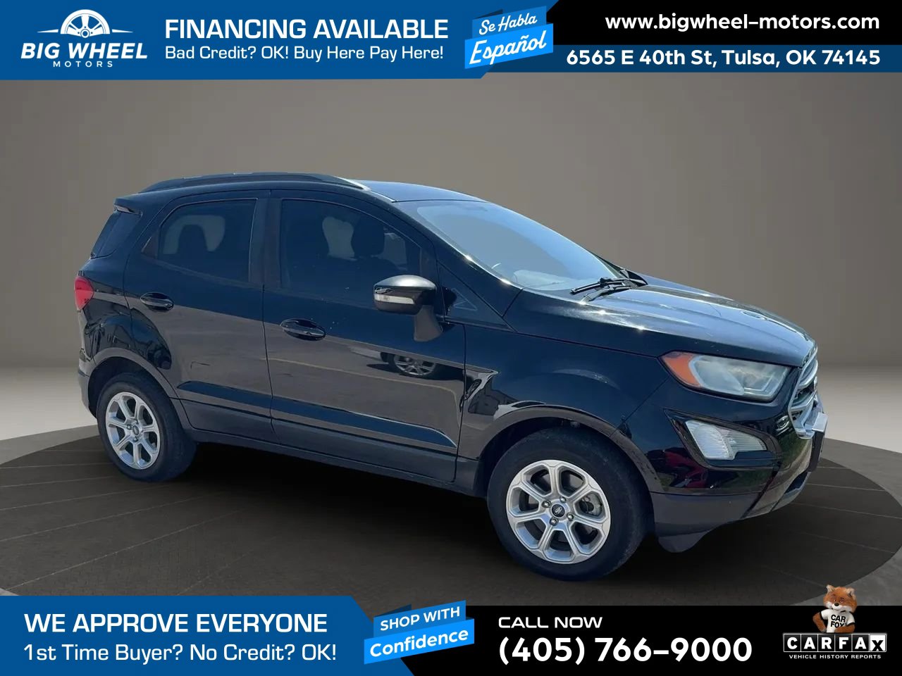 Used 2019 Ford EcoSport SE w/ SE Convenience Package FWD image 4