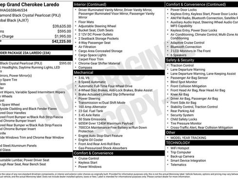 Used 2025 Jeep Grand Cherokee Laredo AWD/4WD image 22
