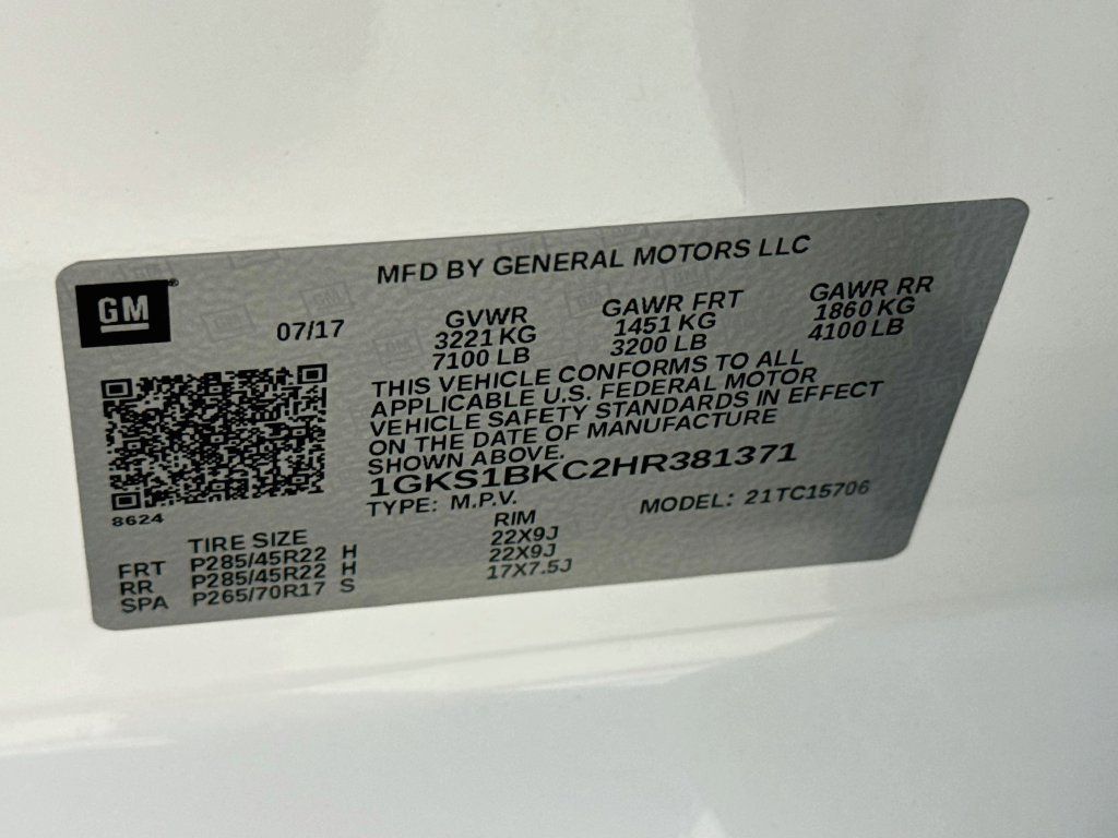 Used 2017 GMC Yukon SLT w/ Premium Edition RWD image 43