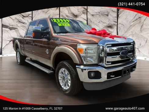 Used 2012 Ford F250 Lariat w/ Lariat Ultimate Pkg AWD/4WD image 1