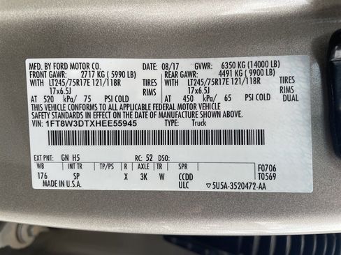 Used 2017 Ford F350 King Ranch w/ King Ranch Ultimate Package AWD/4WD image 49