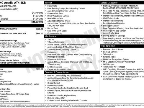 Used 2023 GMC Acadia AT4 w/ Trailering Package AWD/4WD image 2
