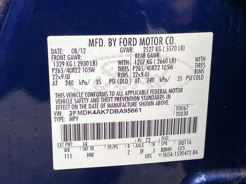 Used 2013 Ford Edge Sport w/ Driver Entry Pkg image 9