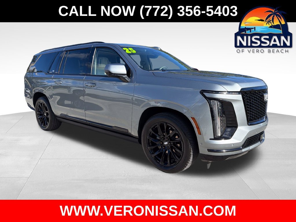 Used 2025 Cadillac Escalade ESV Sport Platinum w/ LPO, Floor Liner Package AWD/4WD 360° Tour