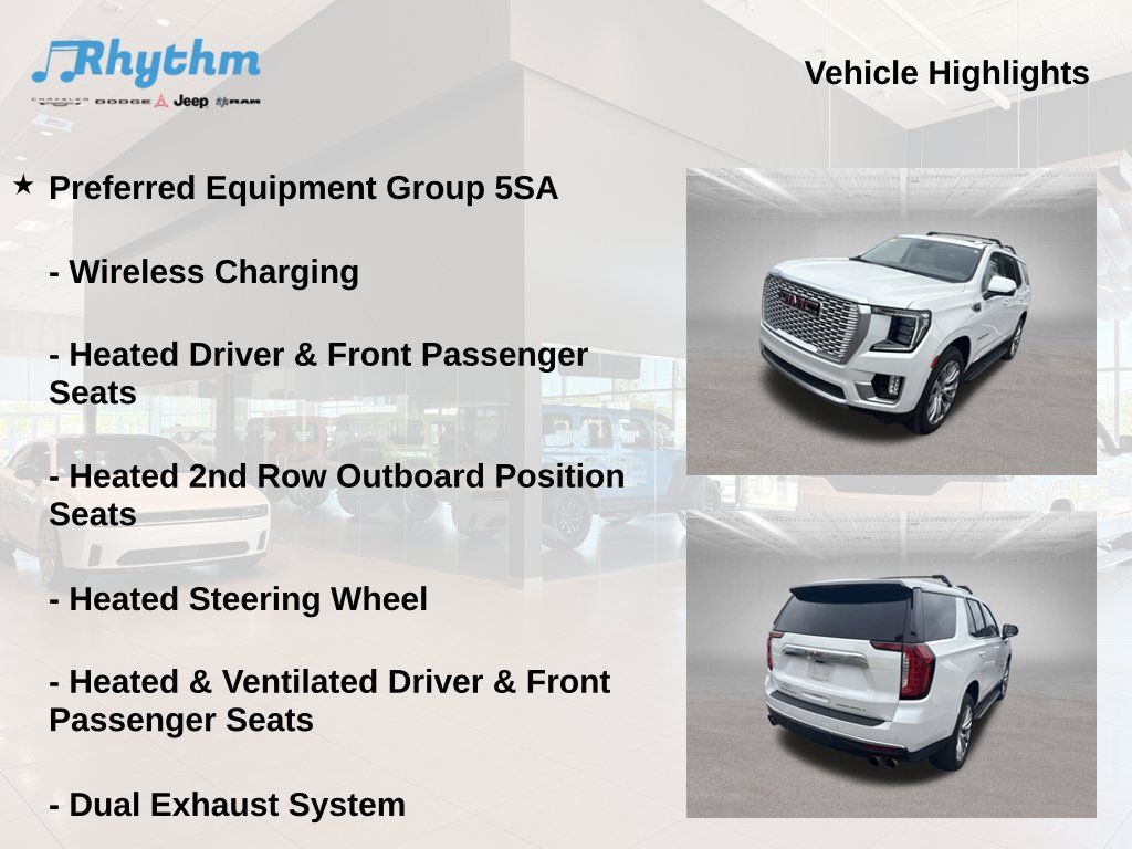 Used 2023 GMC Yukon Denali w/ Advanced Technology Package AWD/4WD image 17