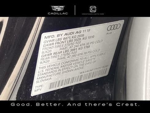 Used 2019 Audi Q8 Premium w/ Convenience Package AWD/4WD image 30
