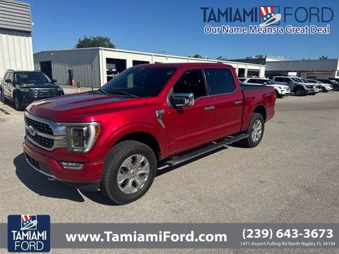 Used 2022 Ford F150 Platinum w/ Equipment Group 701A High AWD/4WD image 1