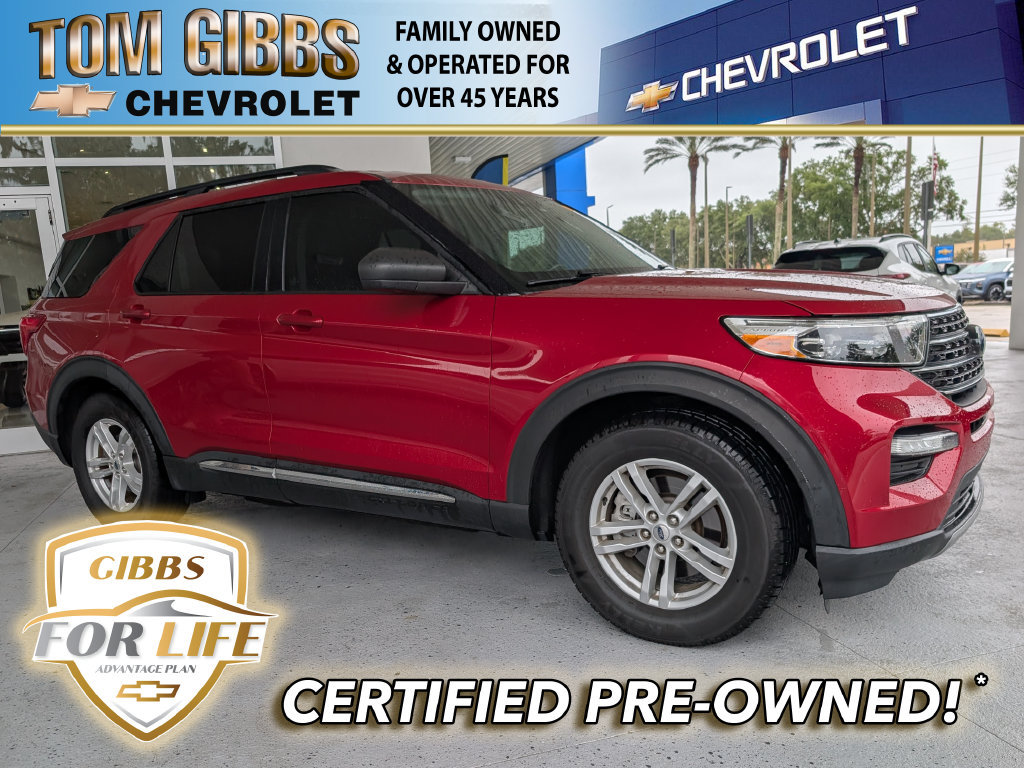 Used 2021 Ford Explorer XLT w/ Equipment Group 202A RWD image 1