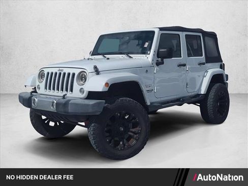 Used 2017 Jeep Wrangler Unlimited Sahara w/ Dual Top Group AWD/4WD image 1
