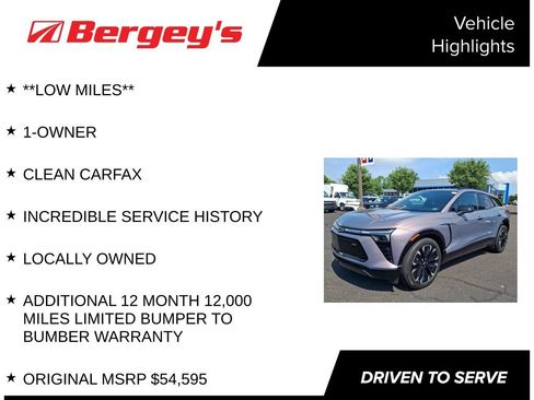 Certified 2024 Chevrolet Blazer EV RS AWD/4WD image 4