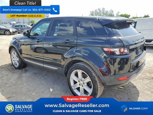 Used 2015 Land Rover Range Rover Evoque Pure Premium AWD/4WD image 3