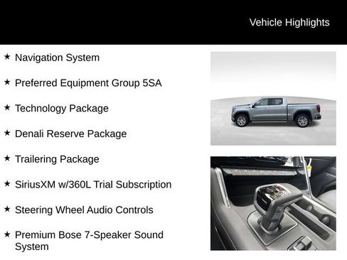 Certified 2025 GMC Sierra 1500 Denali w/ Denali Reserve Package AWD/4WD image 3