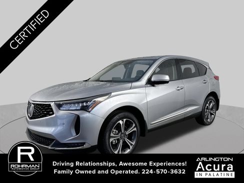 Certified 2023 Acura RDX w/ Advance Package AWD/4WD image 1