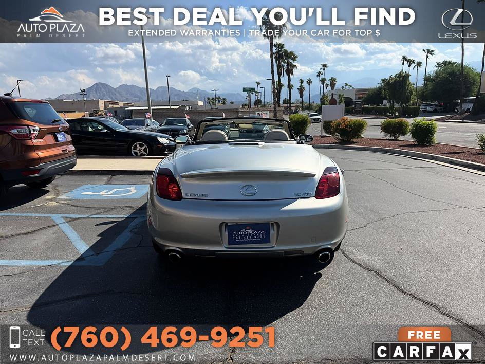 Used 2002 Lexus SC 430 Convertible RWD image 25