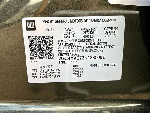 Used 2022 Chevrolet Silverado 3500 High Country w/ Technology Package image 36