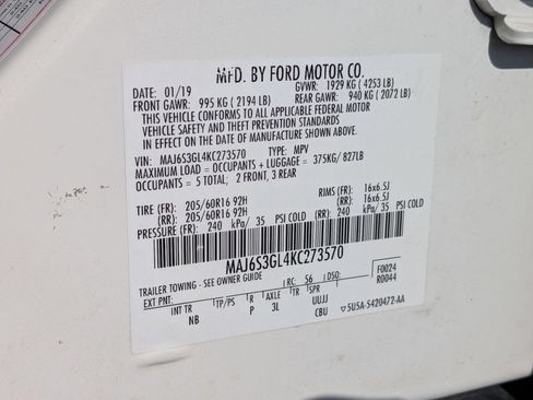 Used 2019 Ford EcoSport SE AWD/4WD image 39