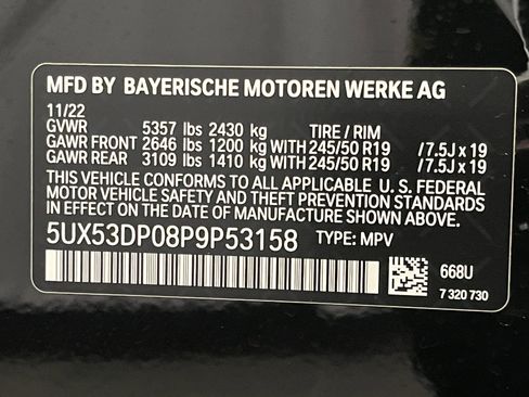Certified 2023 BMW X3 xDrive30i w/ Premium Package image 25