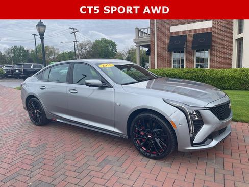 Used 2025 Cadillac CT5 Sport w/ LPO, Red Accent Package AWD/4WD image 5