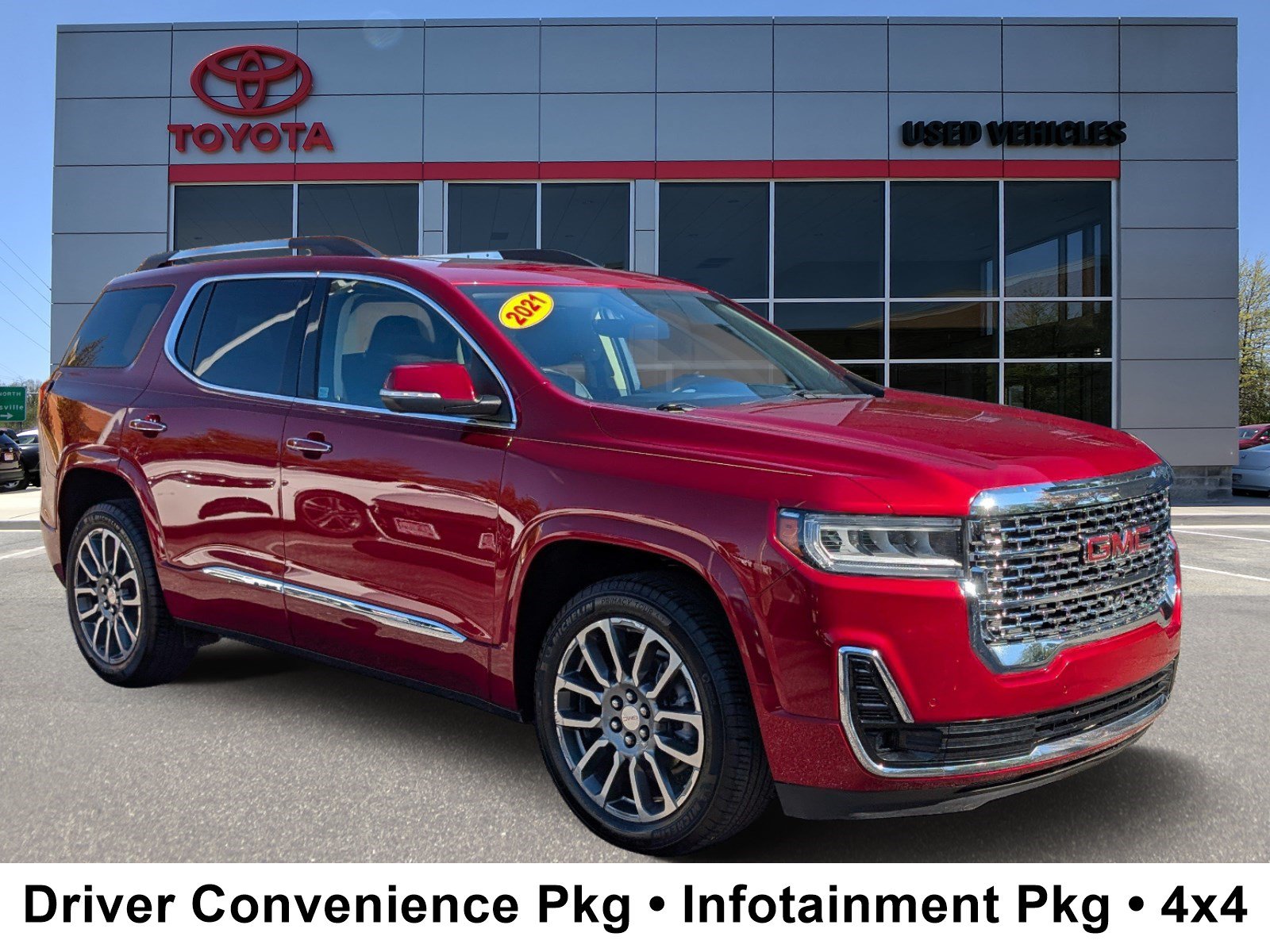 Used 2021 GMC Acadia Denali w/ Denali Ultimate Package AWD/4WD image 1