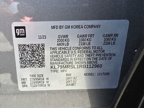 Used 2024 Chevrolet TrailBlazer LT w/ Convenience Package image 36