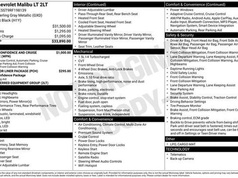 Used 2024 Chevrolet Malibu LT image 3