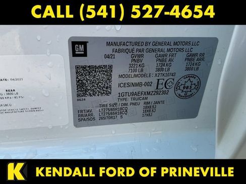 Used 2021 GMC Sierra 1500 4x4 Crew Cab w/ Sierra Value Package image 25