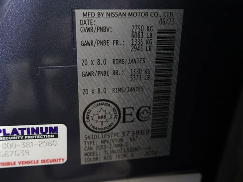 Used 2023 INFINITI QX60 Luxe image 62