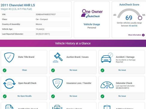 Used 2011 Chevrolet HHR LS image 3