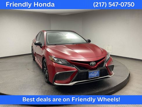 Used 2021 Toyota Camry XSE w/ Navigation Package AWD/4WD image 1
