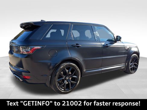Used 2021 Land Rover Range Rover Sport SVR image 3