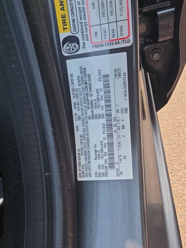 Used 2019 Ford Fiesta SE w/ Equipment Group 201A FWD image 27
