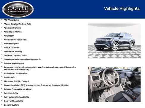 Used 2021 Volkswagen Atlas SE image 4