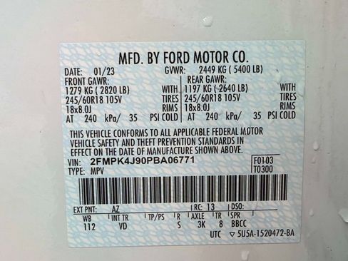 Used 2023 Ford Edge SEL w/ Convenience Package AWD/4WD image 35