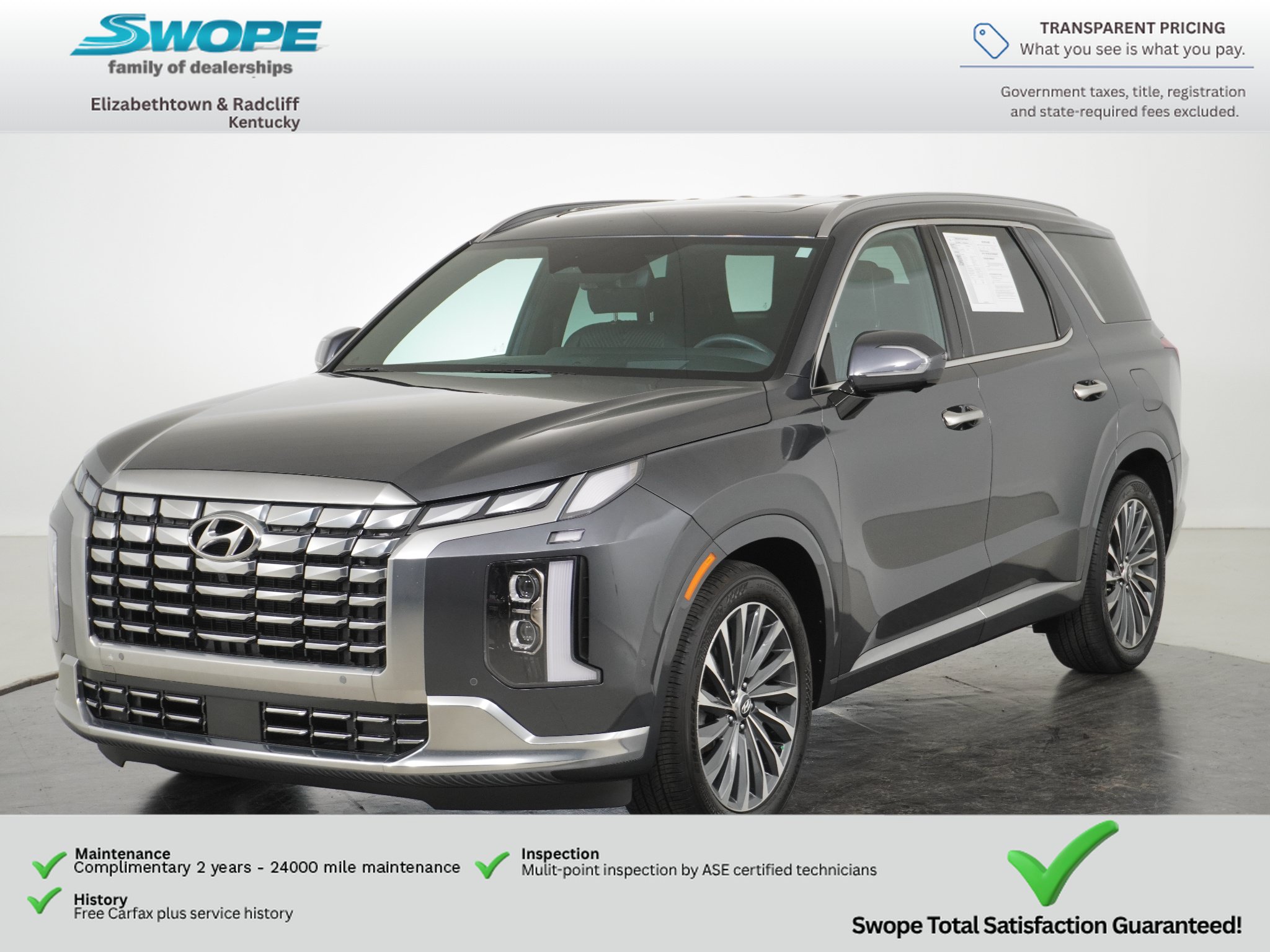 Certified 2024 Hyundai Palisade Calligraphy AWD/4WD image 7