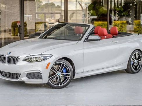 Used 2019 BMW M240i Convertible w/ Premium Package RWD image 2